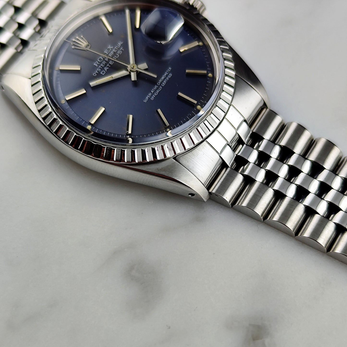 ROLEX Datejust 36 Blue Dial 1978 Serviced 04/2026 [REF. 1603]