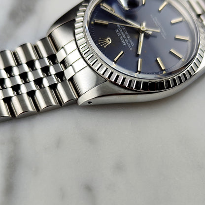 ROLEX Datejust 36 Blue Dial 1978 Serviced 04/2026 [REF. 1603]