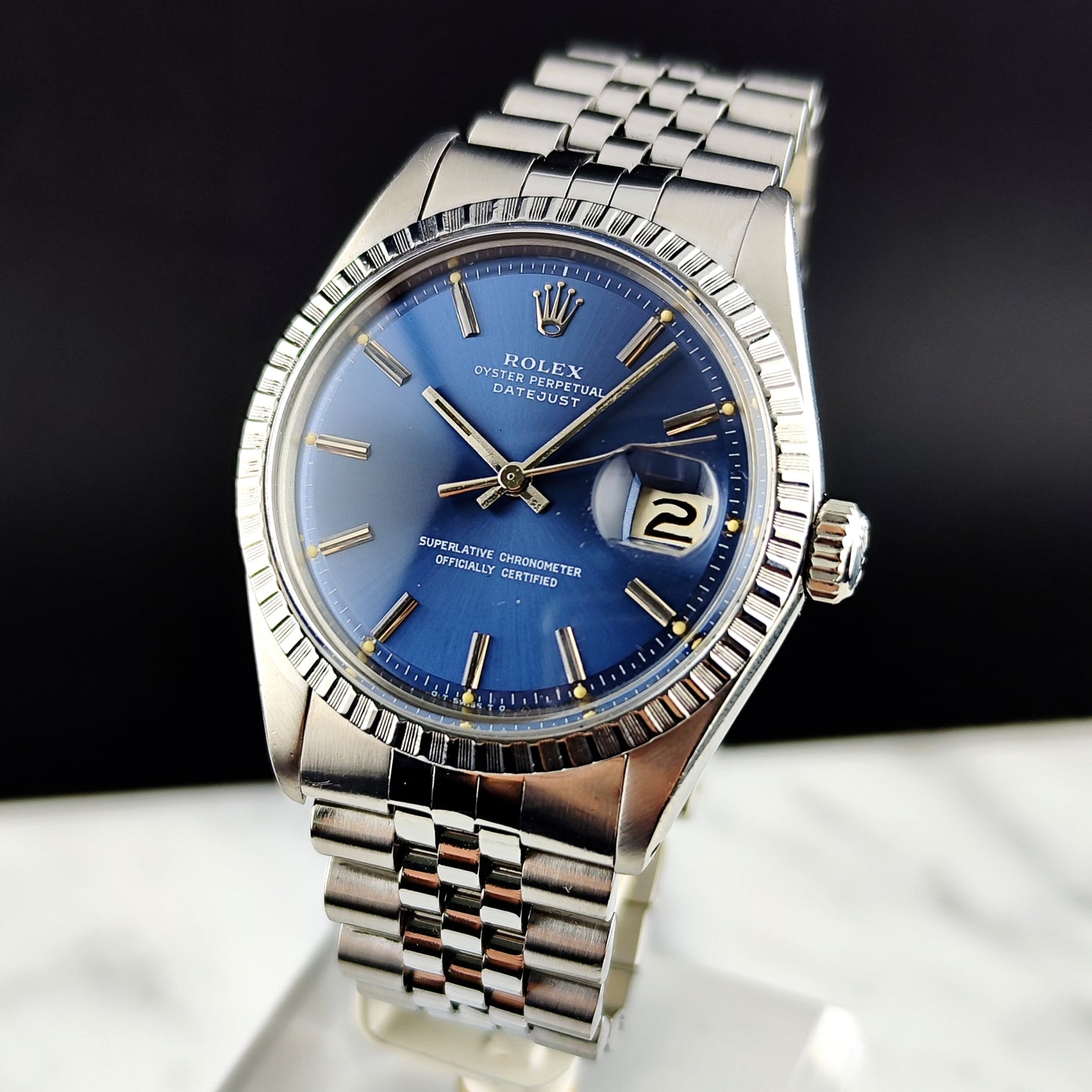 ROLEX Datejust 36 Blue Dial 1978 Serviced 05/2026 [REF. 1603]