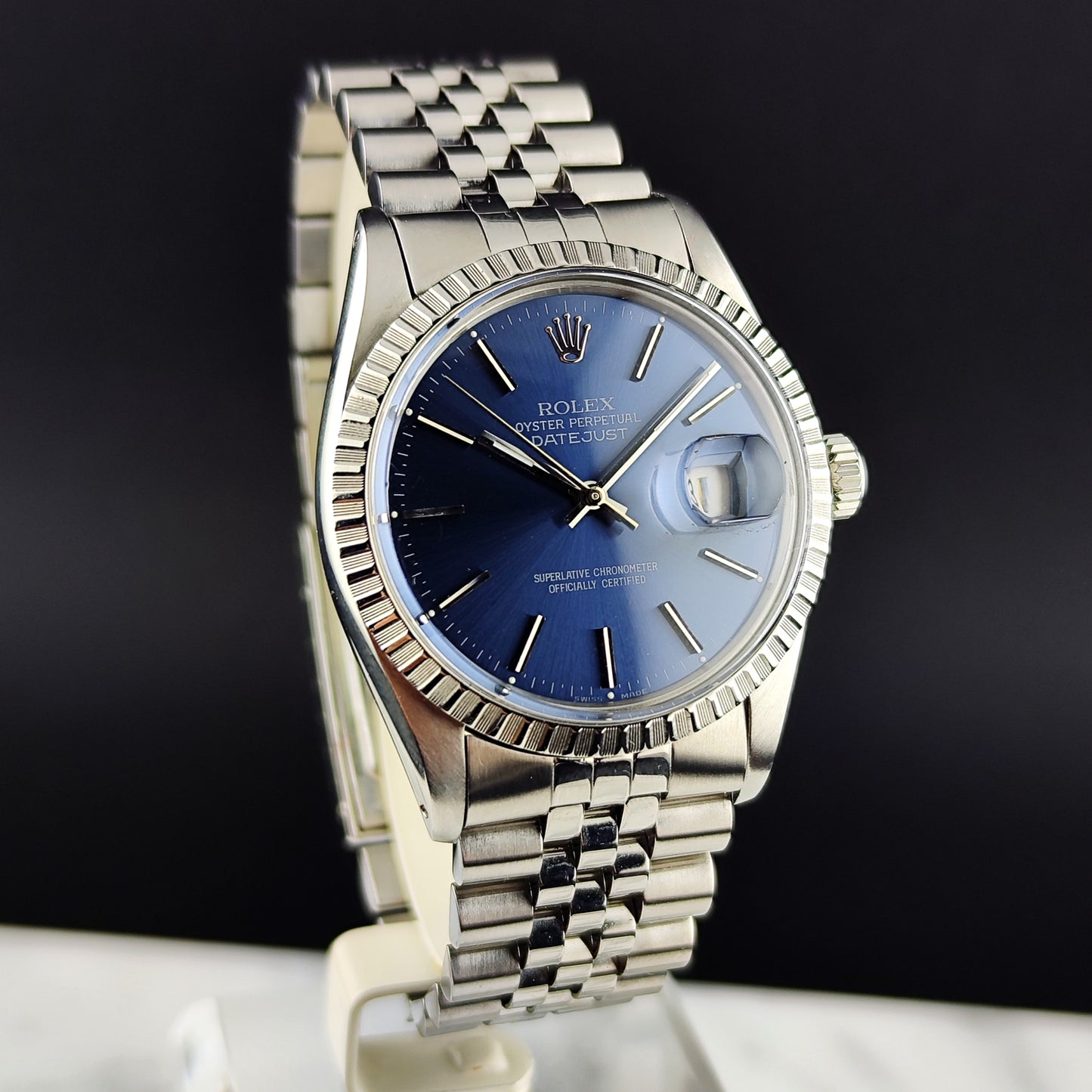 ROLEX Datejust 36 Blue Dial 1984 Serviced 04/2026 [REF. 16030]