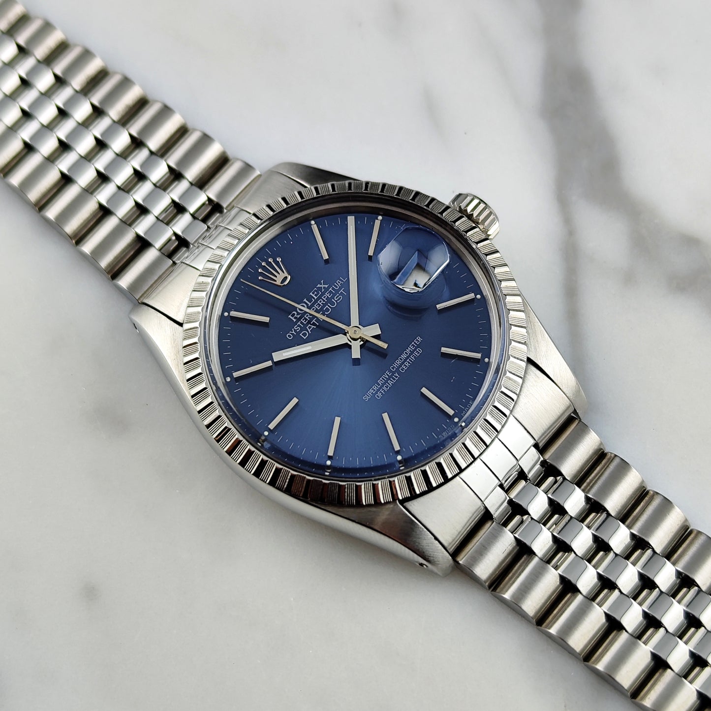 ROLEX Datejust 36 Blue Dial 1984 Serviced 04/2026 [REF. 16030]
