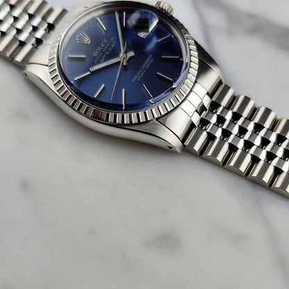 ROLEX Datejust 36 Blue Dial 1984 Serviced 04/2026 [REF. 16030]