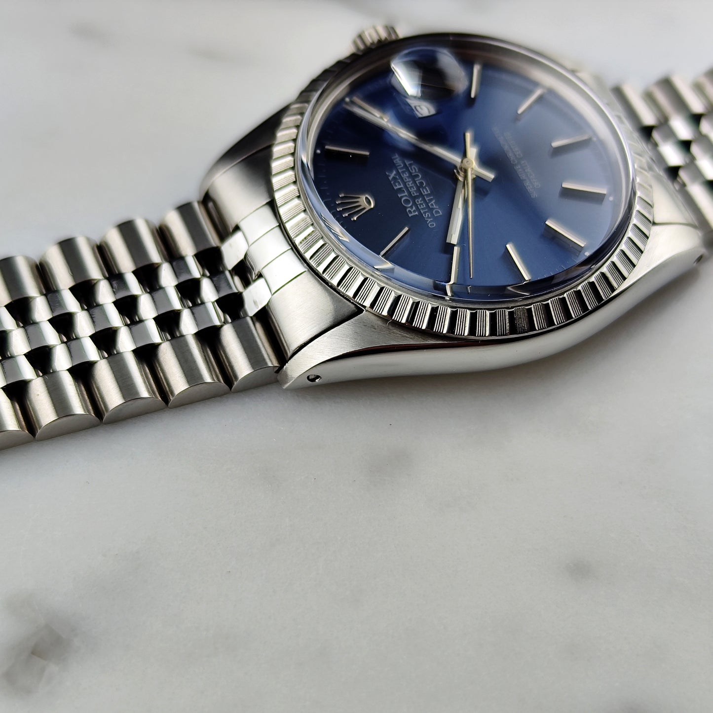 ROLEX Datejust 36 Blue Dial 1984 Serviced 04/2026 [REF. 16030]
