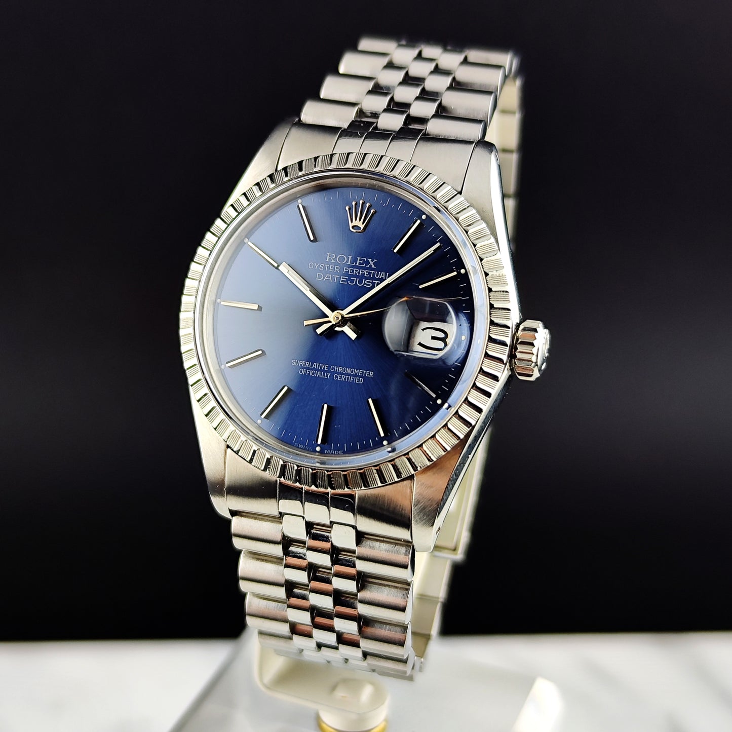 ROLEX Datejust 36 Blue Dial 1984 Serviced 04/2026 [REF. 16030]