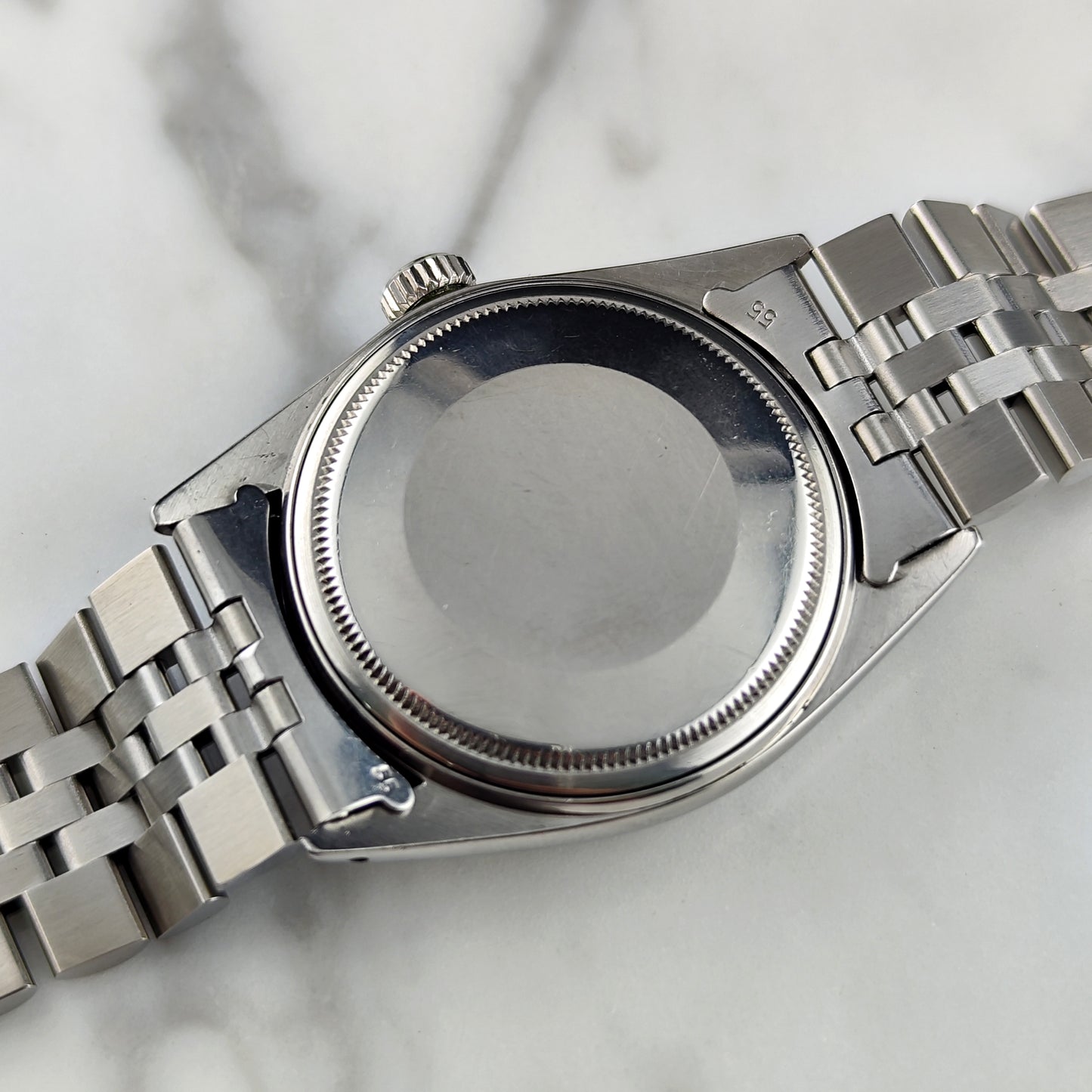 Rolex Datejust 36 Grey Dial 18ct Bezel 1973 [REF. 1601]