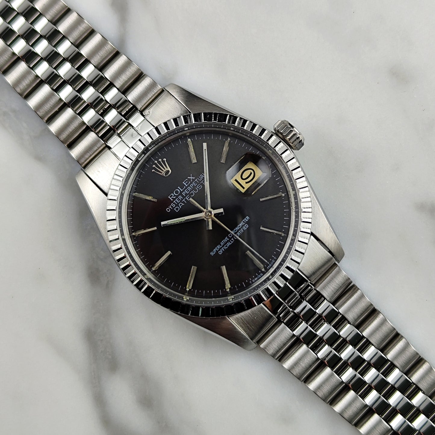 ROLEX Datejust 36 Grey Dial 1984 Serviced 05/2026 [REF. 16030]