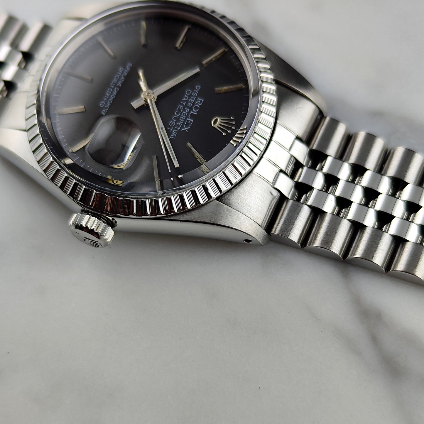 ROLEX Datejust 36 Grey Dial 1984 Serviced 05/2026 [REF. 16030]