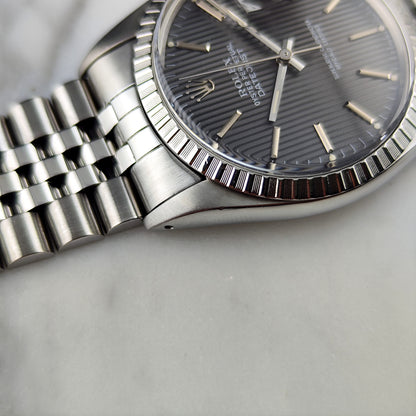 Rolex Datejust 36 Grey Tapestry Dial 1984 Serviced 08/2026 [REF. 16030]