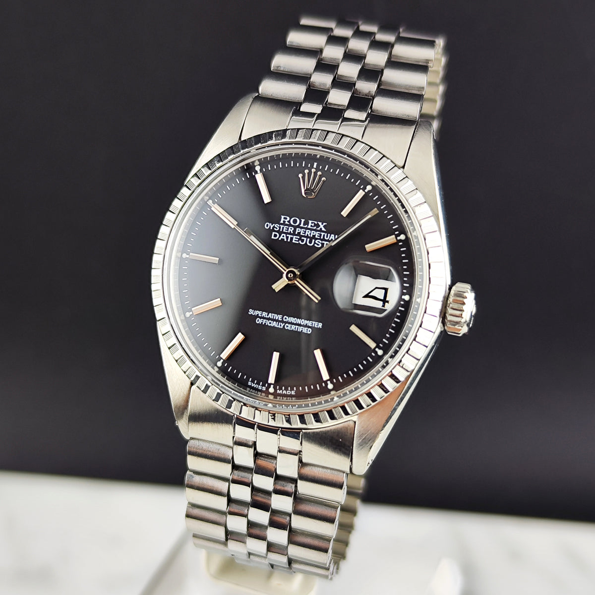 ROLEX Datejust 36 Black Dial 1972 [REF. 1603]