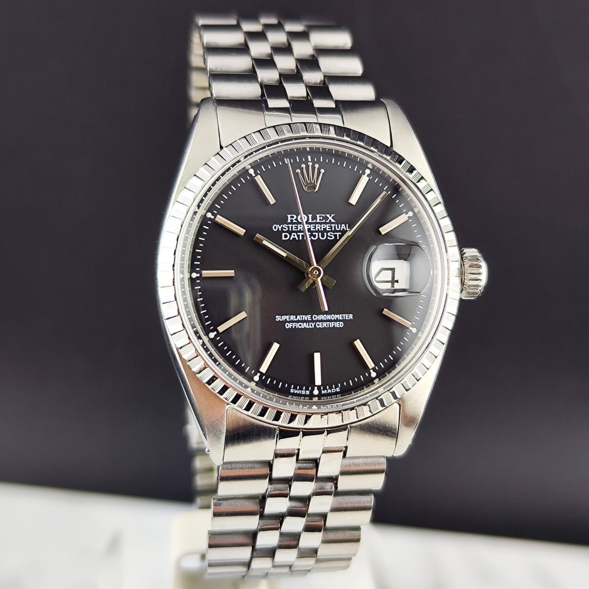ROLEX Datejust 36 Black Dial 1972 [REF. 1603]