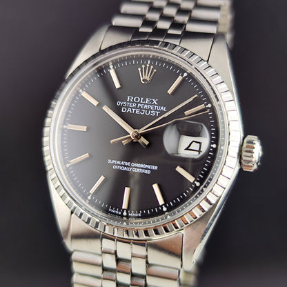 ROLEX Datejust 36 Black Dial 1972 [REF. 1603]