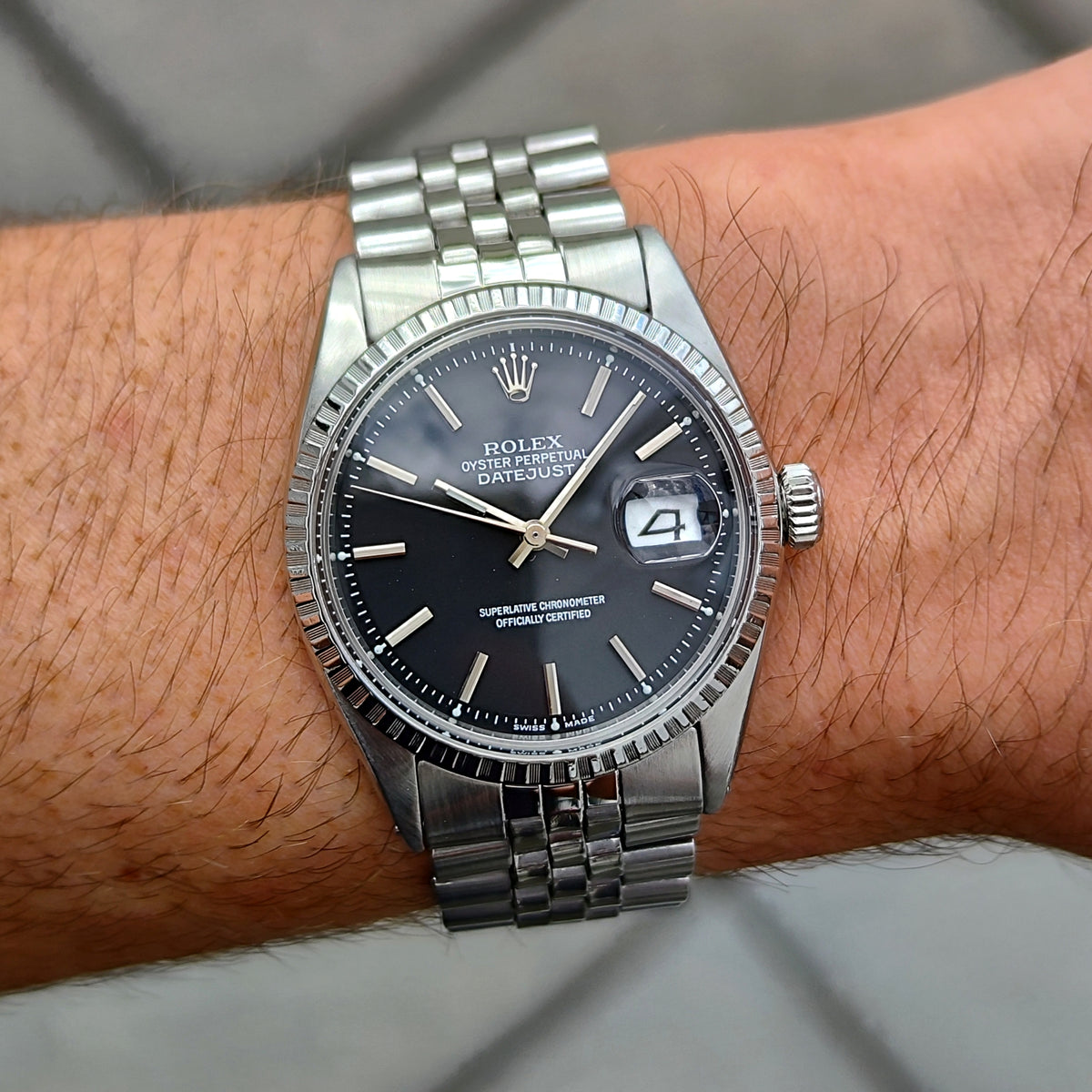 ROLEX Datejust 36 Black Dial 1972 [REF. 1603]