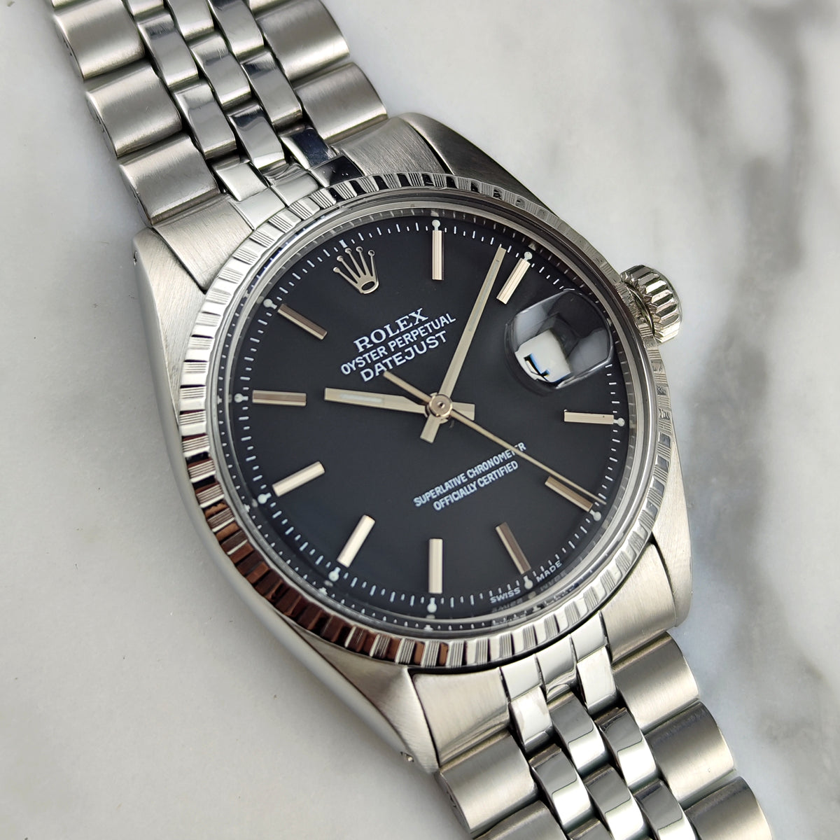 ROLEX Datejust 36 Black Dial 1972 [REF. 1603]