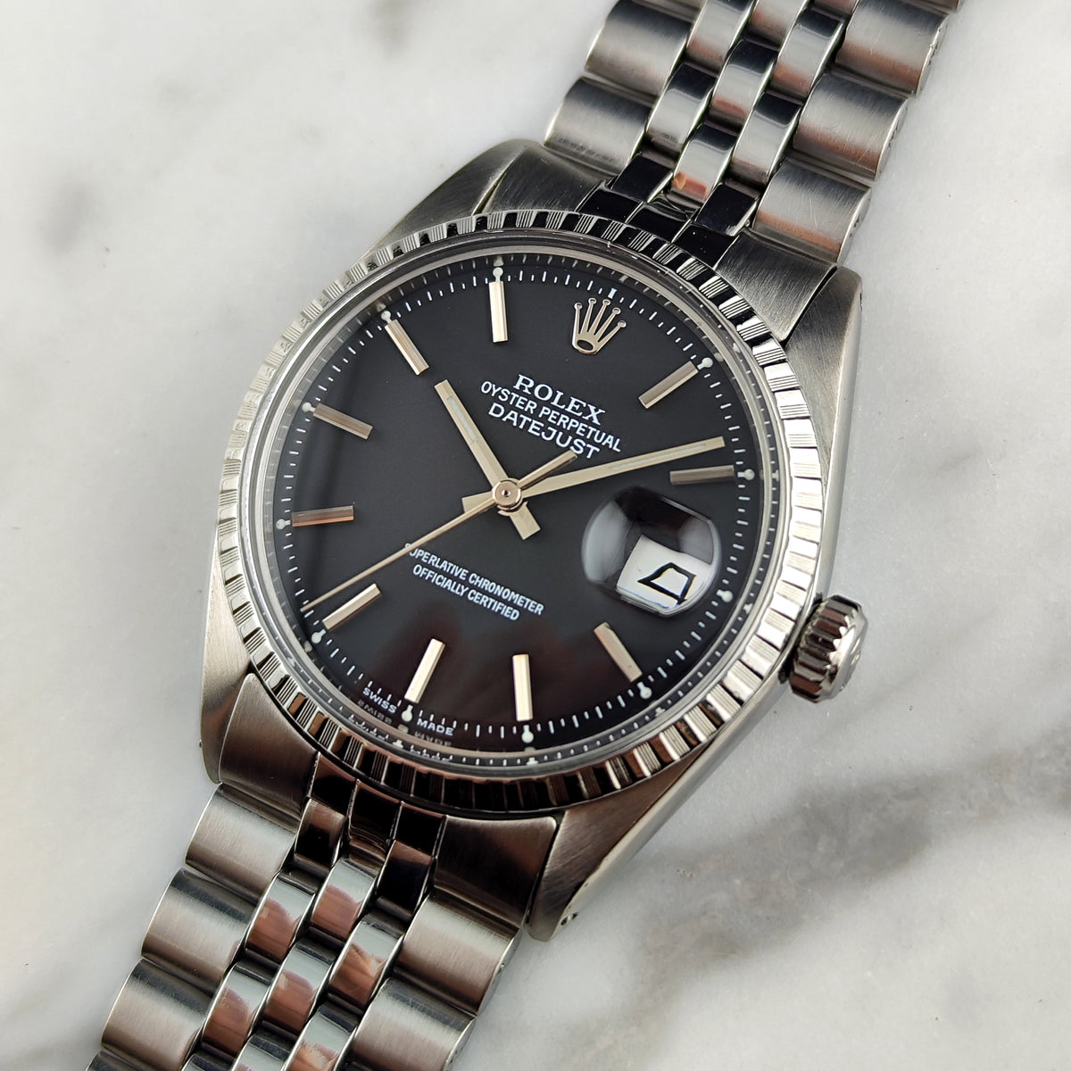 ROLEX Datejust 36 Black Dial 1972 [REF. 1603]