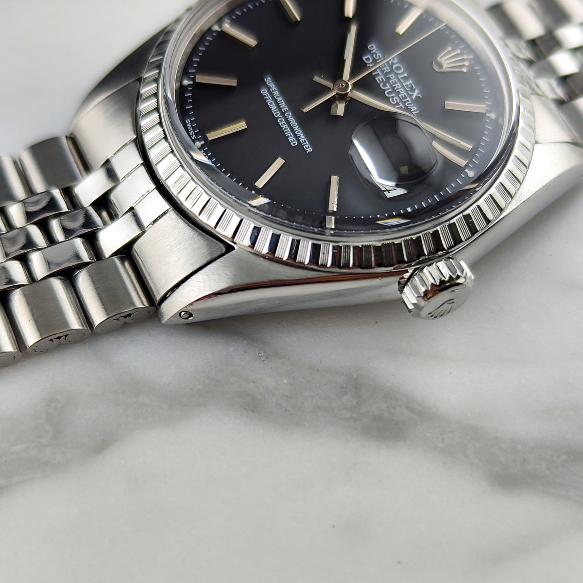 ROLEX Datejust 36 Black Dial 1972 [REF. 1603]