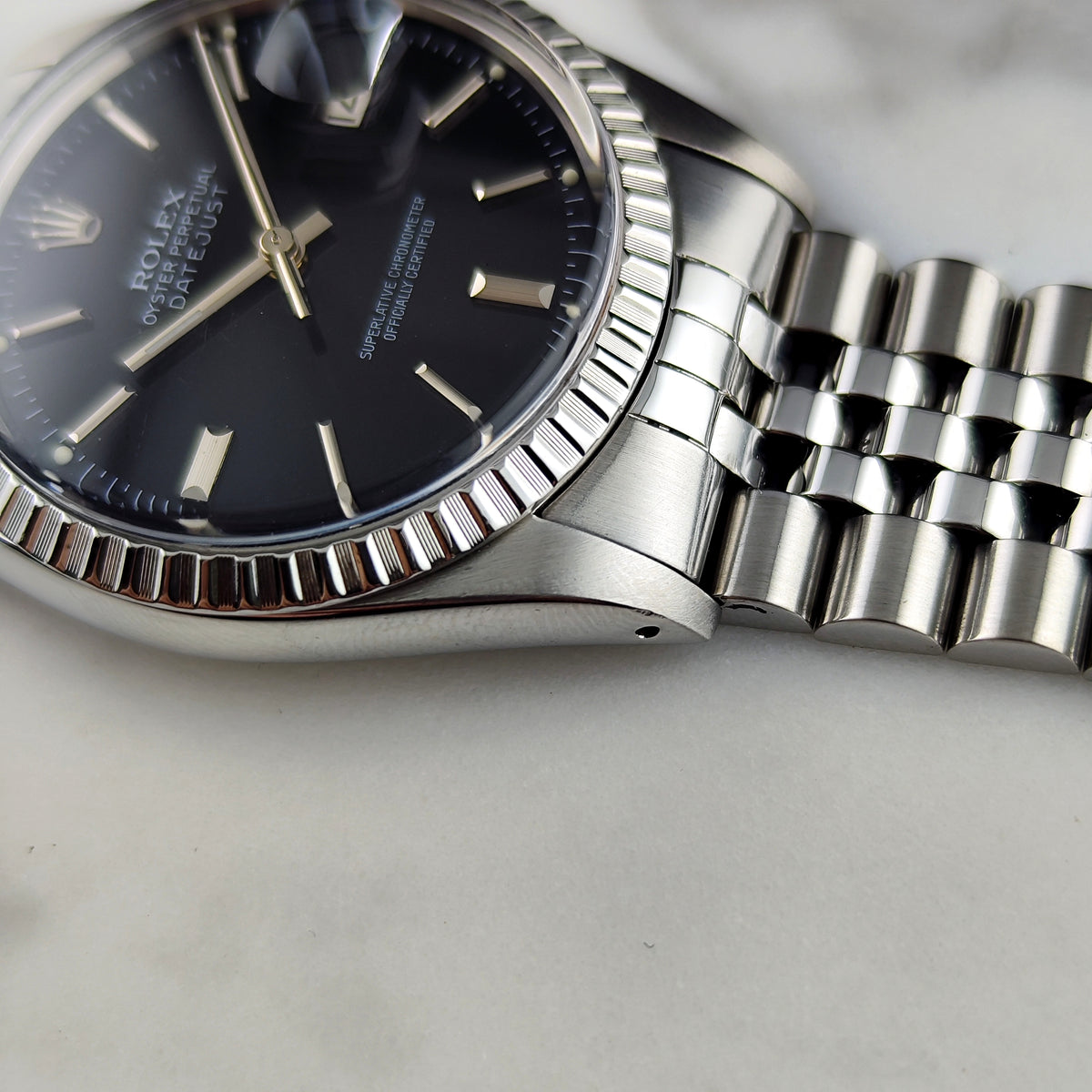 ROLEX Datejust 36 Black Dial 1980 Serviced 09/2026 [REF. 16030]