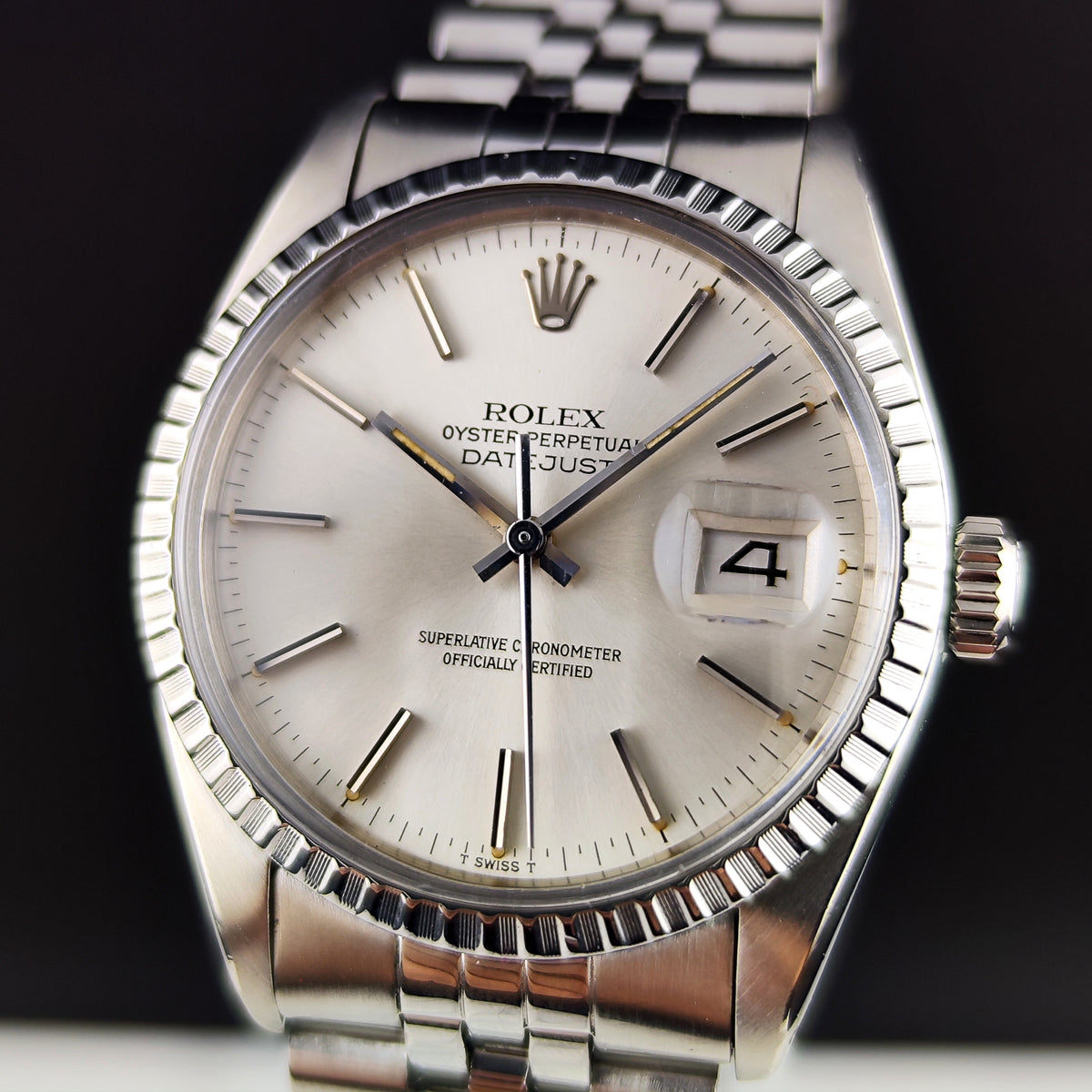 Rolex Datejust 36 Silver Dial 1979 Read Desc. | Defective [REF. 16030]