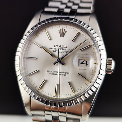 Rolex Datejust 36 Silver Dial 1979 Read Desc. | Defective [REF. 16030]