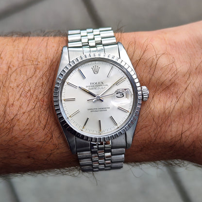 Rolex Datejust 36 Silver Dial 1979 Read Desc. | Defective [REF. 16030]