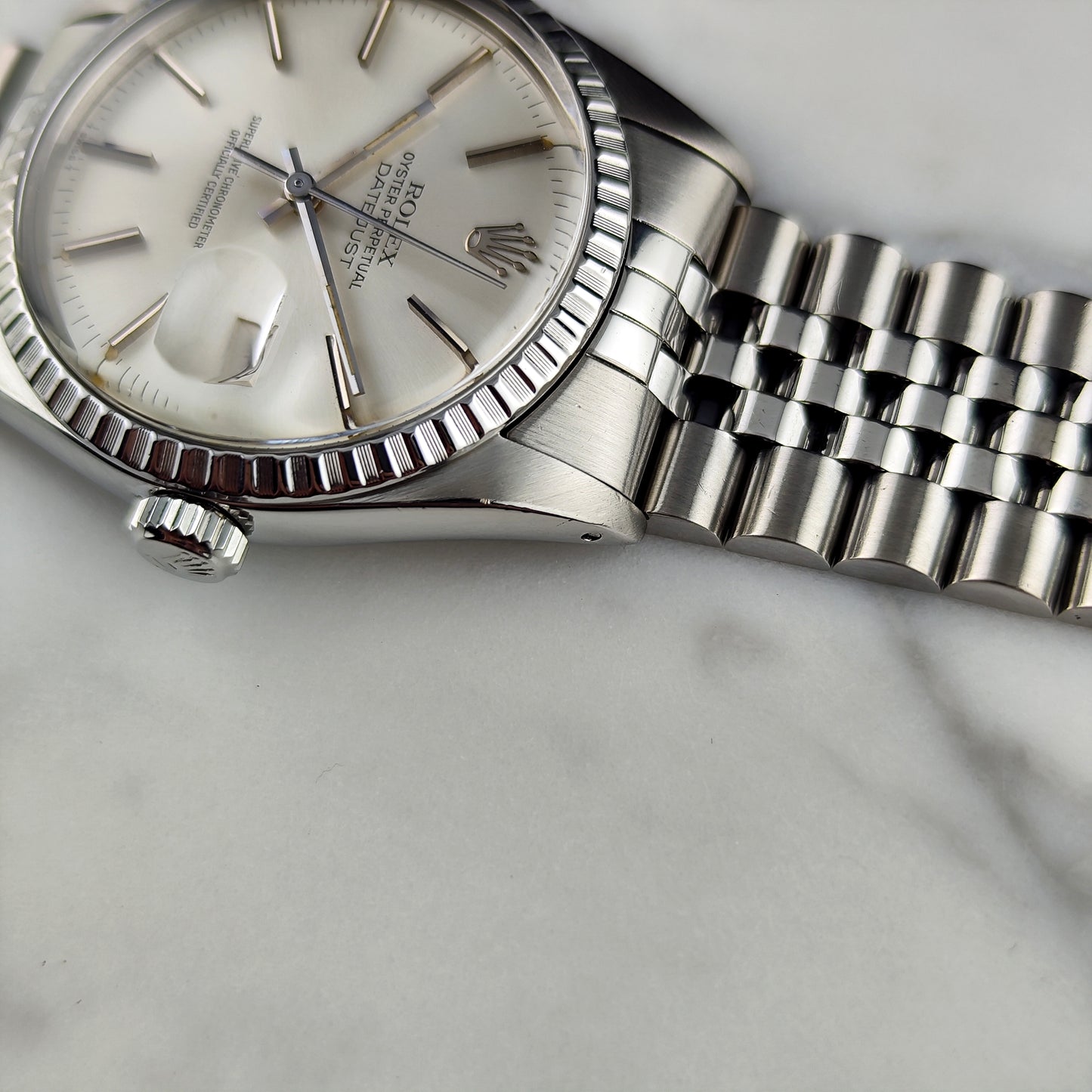 Rolex Datejust 36 Silver Dial 1979 Read Desc. | Defective [REF. 16030]