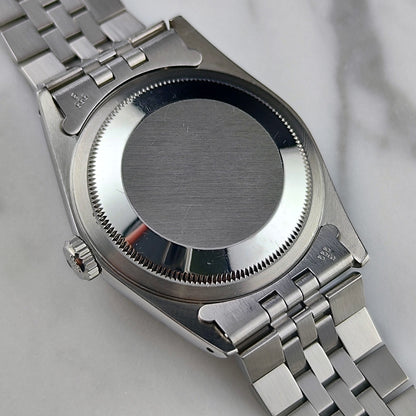 Rolex Datejust 36 Tapestry Dial Silver Mint+ 1987 Serviced 10/2026 – Bild 14