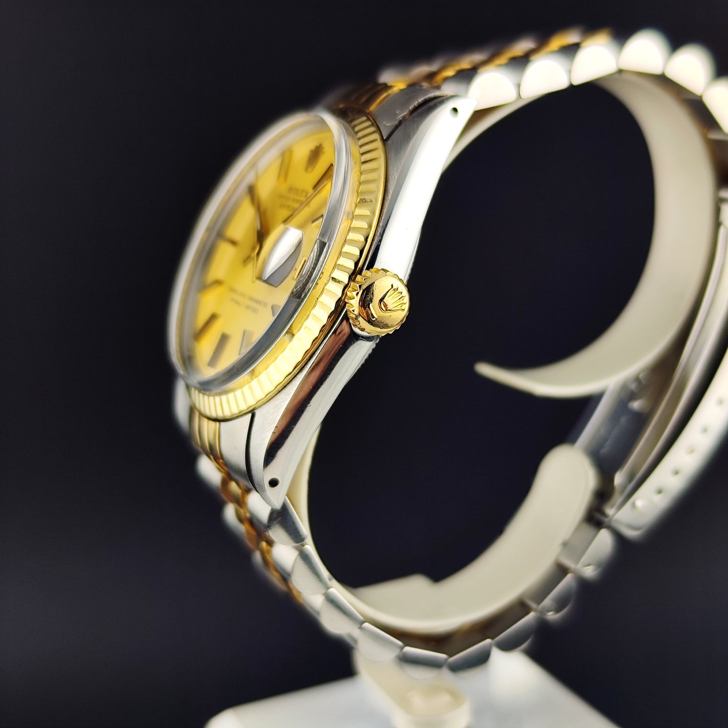 ROLEX Datejust 36 Two-Tone Gold Steel 1972 Serviced 03/2026 [REF. 1601]