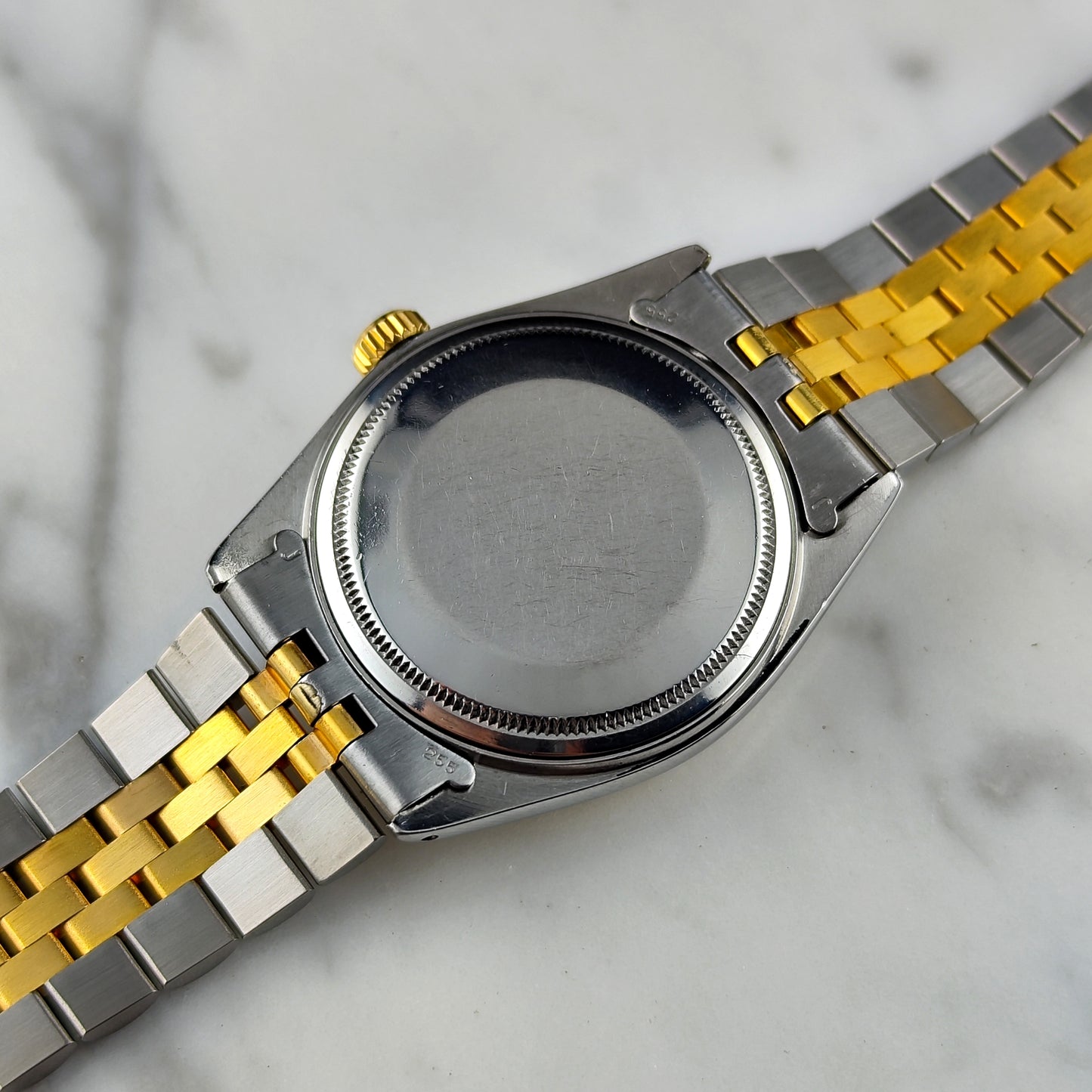 Rolex Datejust 36 Two-Tone Gold Steel Mosaic Dial 1973 Serviced 06/2026 [REF. 1600]