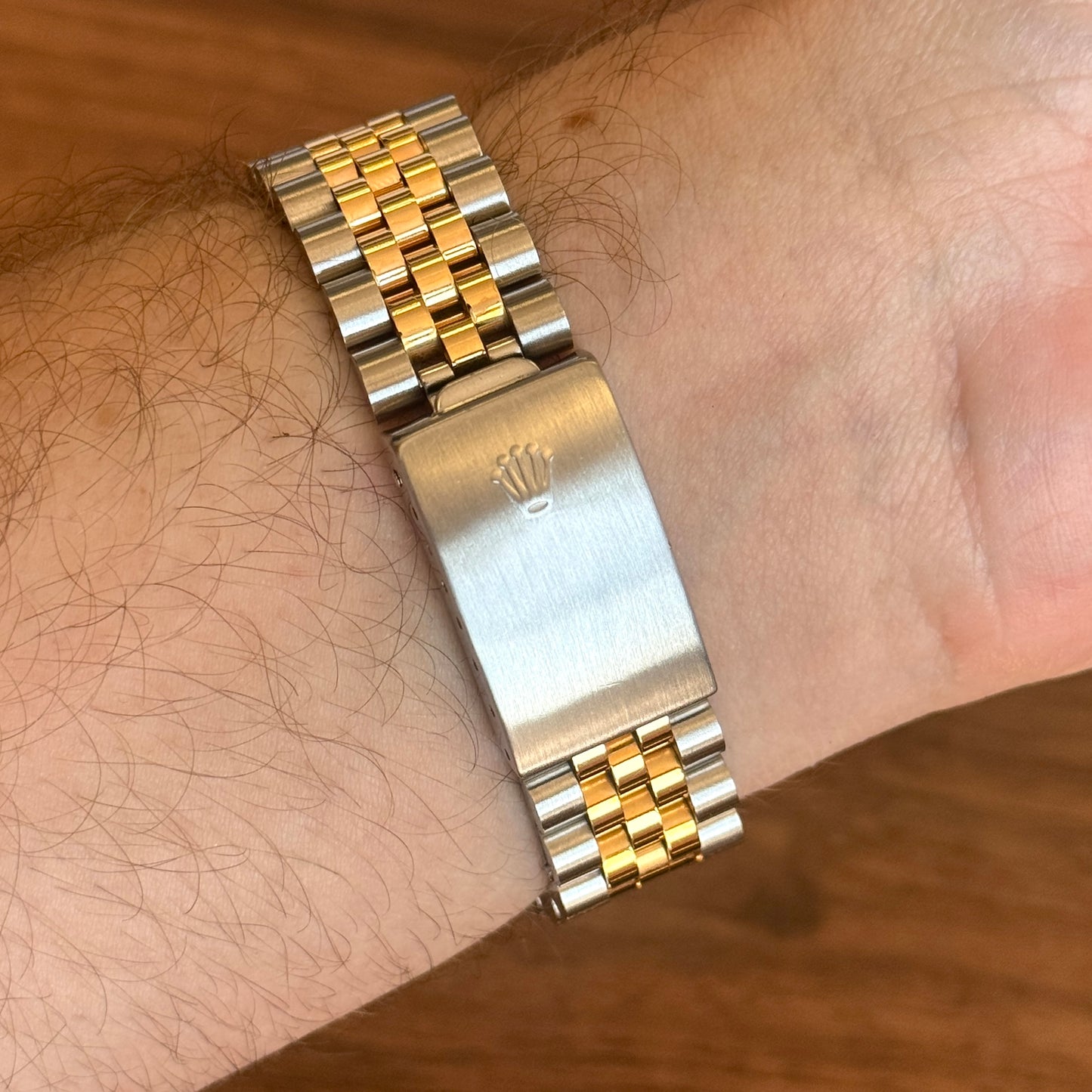 Rolex Datejust 36 Two-Tone Gold Steel Mosaic Dial 1973 Serviced 06/2026 [REF. 1600]