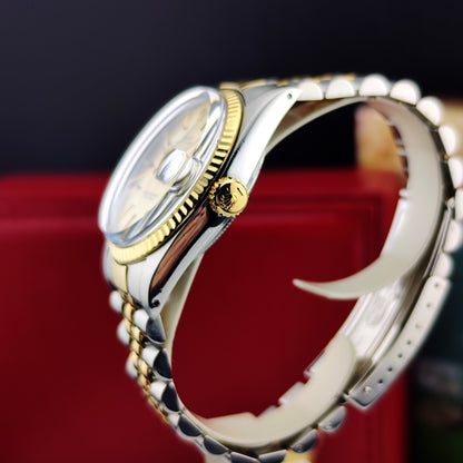 ROLEX Datejust 36 Two-Tone Steel Gold 1978 Serviced 02/2026 [REF. 16013]