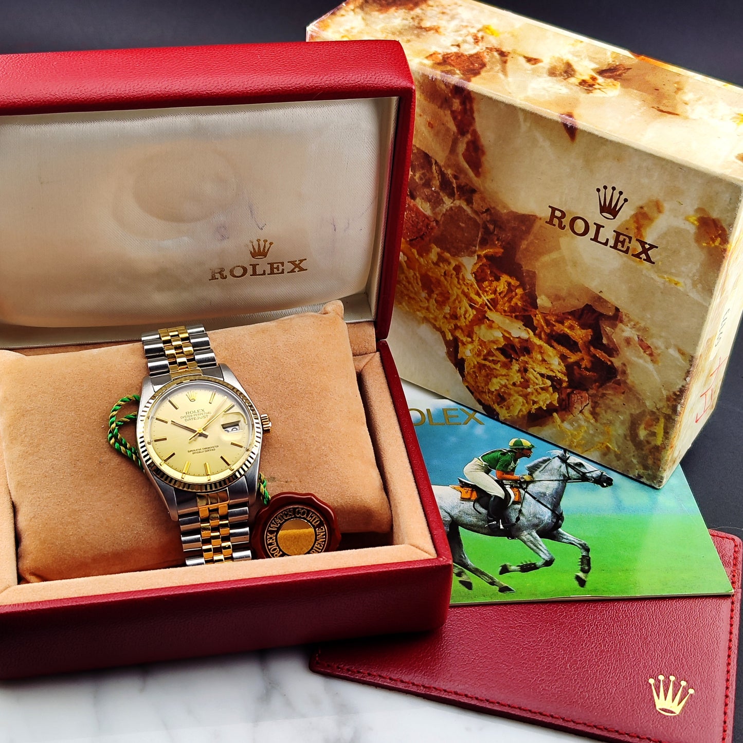 ROLEX Datejust 36 Two-Tone Steel Gold 1978 Serviced 02/2026 [REF. 16013]