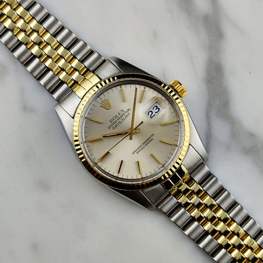 ROLEX Datejust 36 Two-Tone White Dial 1979 Serviced 06/2026 [REF. 16013]