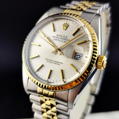 ROLEX Datejust 36 Two-Tone White Dial 1979 Serviced 06/2026 [REF. 16013]