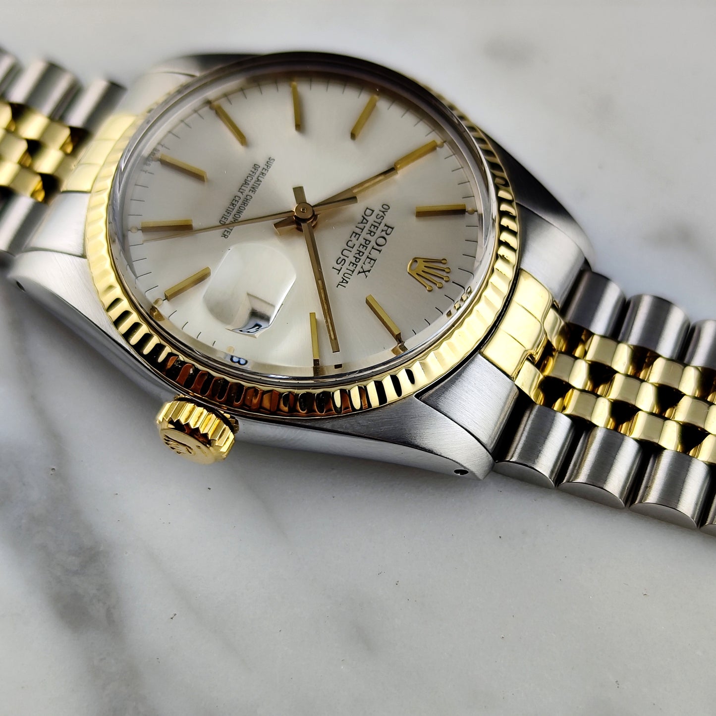 ROLEX Datejust 36 Two-Tone White Dial 1979 Serviced 06/2026 [REF. 16013]