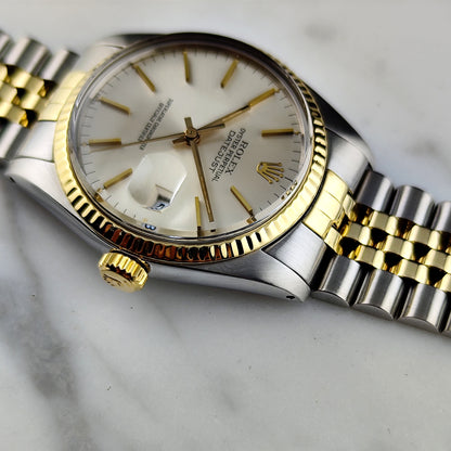 ROLEX Datejust 36 Two-Tone White Dial 1979 Serviced 06/2026 [REF. 16013]