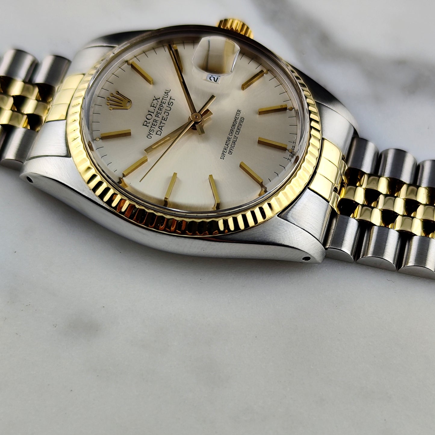ROLEX Datejust 36 Two-Tone White Dial 1979 Serviced 06/2026 [REF. 16013]