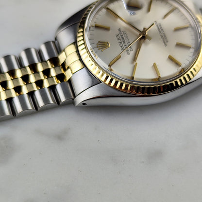 ROLEX Datejust 36 Two-Tone White Dial 1979 Serviced 06/2026 [REF. 16013]