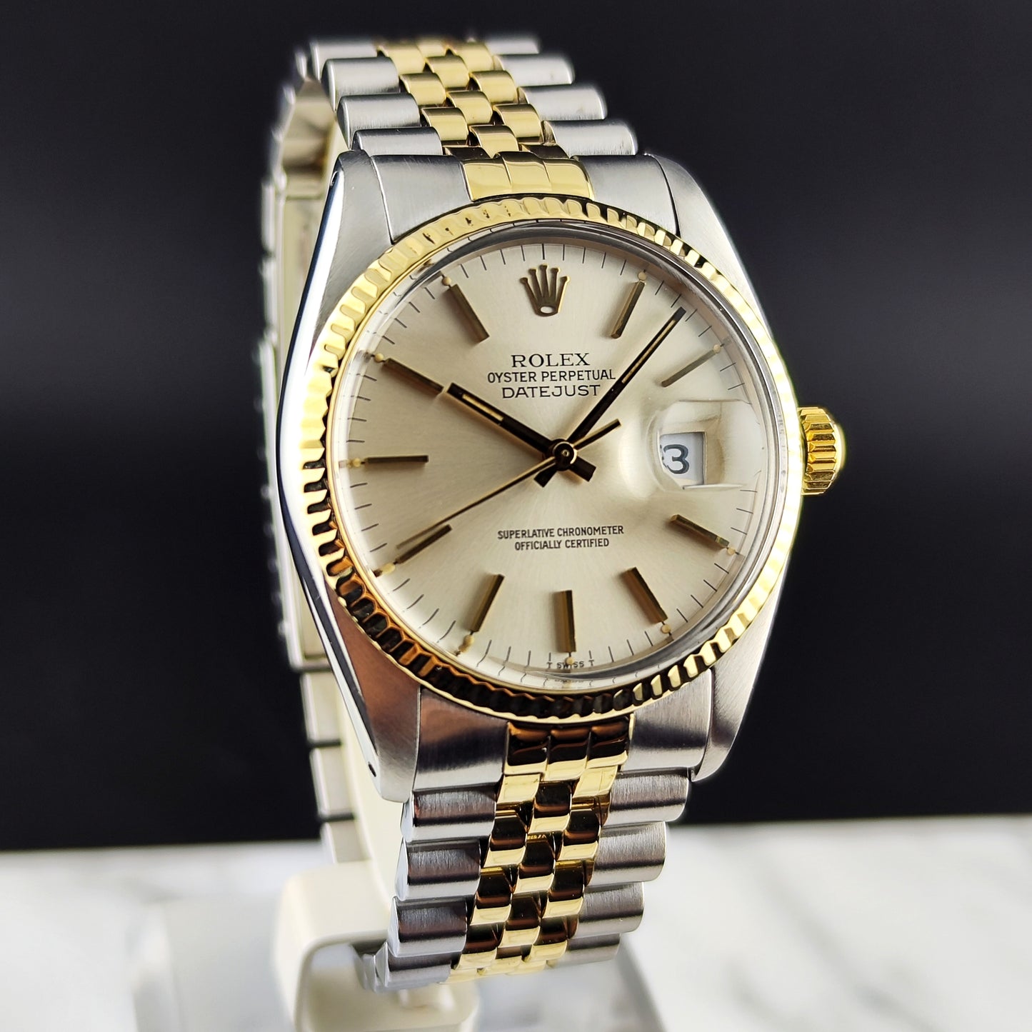 ROLEX Datejust 36 Two-Tone White Dial 1979 Serviced 06/2026 [REF. 16013]