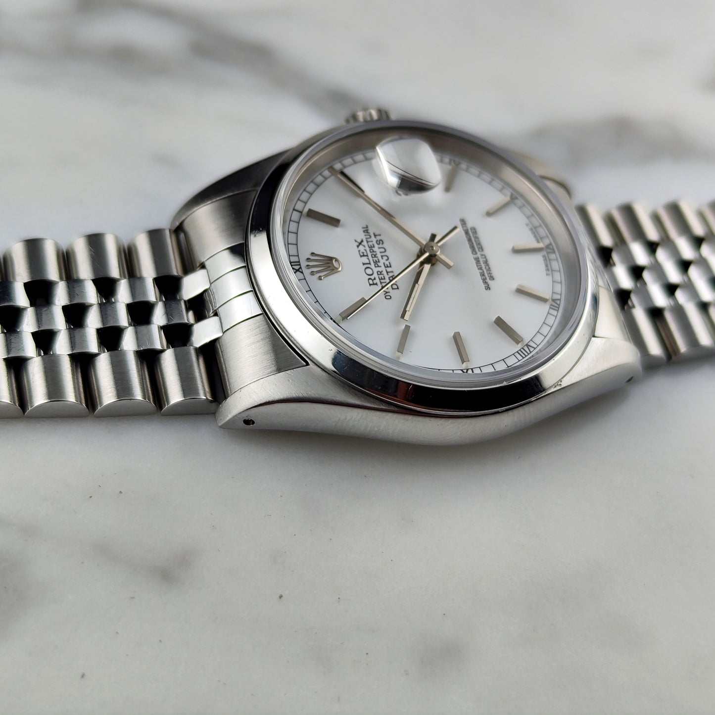 Rolex Datejust 36 White Dial 1991 Serviced 06/2026 [REF. 16200]