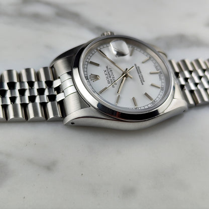 Rolex Datejust 36 White Dial 1991 Serviced 06/2026 [REF. 16200]