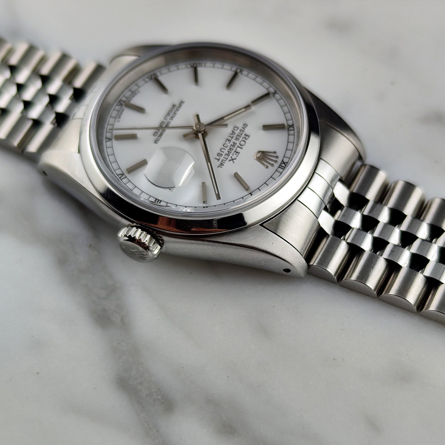 Rolex Datejust 36 White Dial 1991 Serviced 06/2026 [REF. 16200]