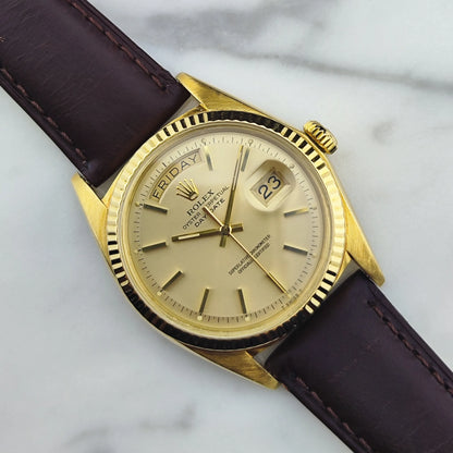 ROLEX Day-Date 36 18ct Gold with Box [REF. 1803]