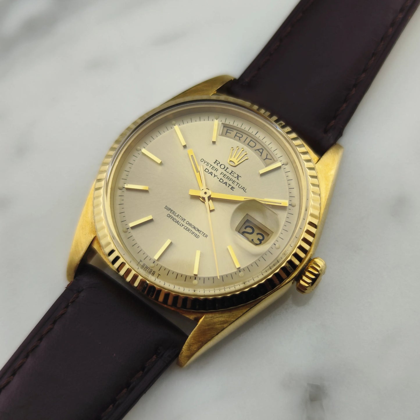 ROLEX Day-Date 36 18ct Gold with Box [REF. 1803]