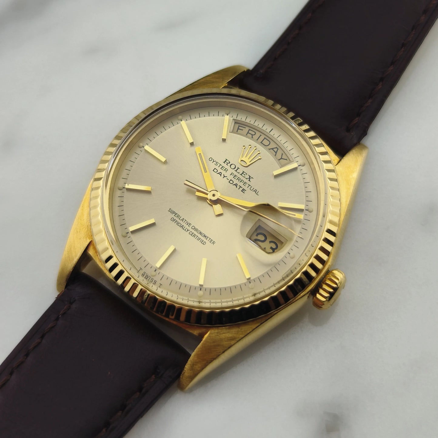 ROLEX Day-Date 36 18ct Gold with Box [REF. 1803]