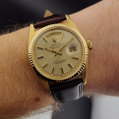 ROLEX Day-Date 36 18ct Gold with Box [REF. 1803]