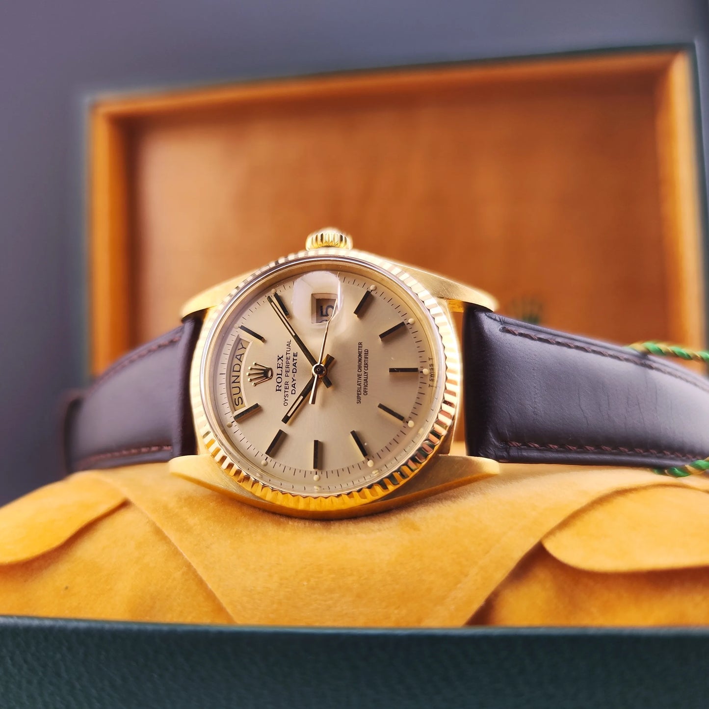 ROLEX Day-Date 36 18ct Gold with Box [REF. 1803]