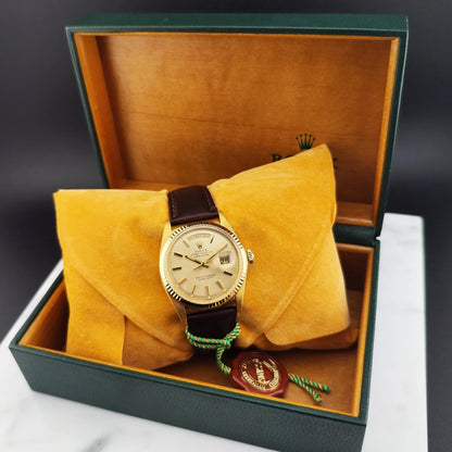 ROLEX Day-Date 36 18ct Gold with Box [REF. 1803]
