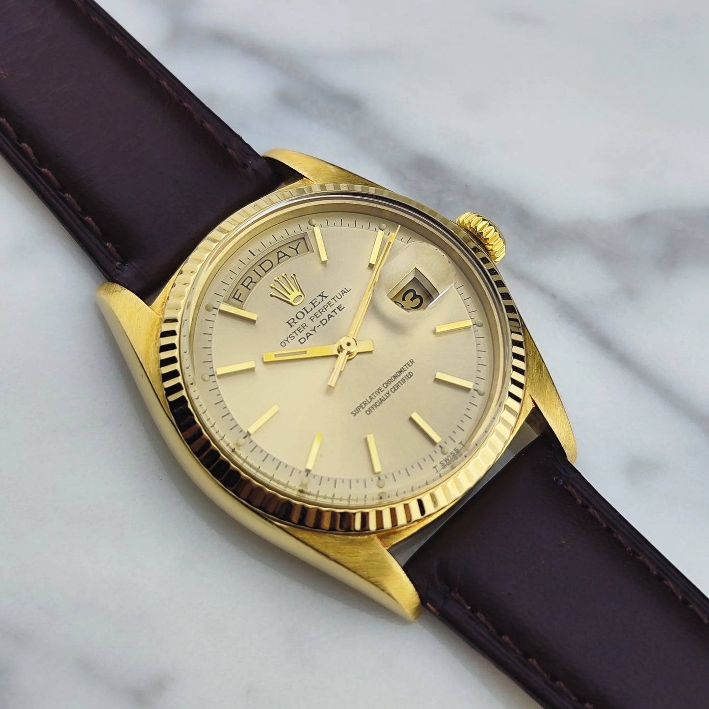 ROLEX Day-Date 36 18ct Gold with Box [REF. 1803]