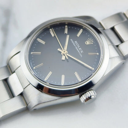 ROLEX Oyster Perpetual 31 Black Dial with Original Box [REF. 67480]
