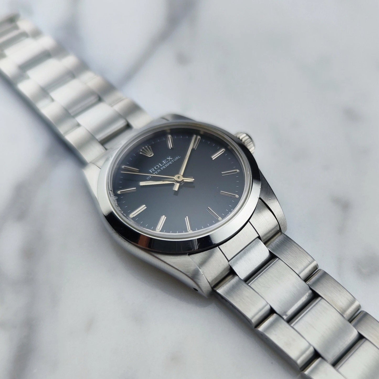 ROLEX Oyster Perpetual 31 Black Dial with Original Box [REF. 67480]