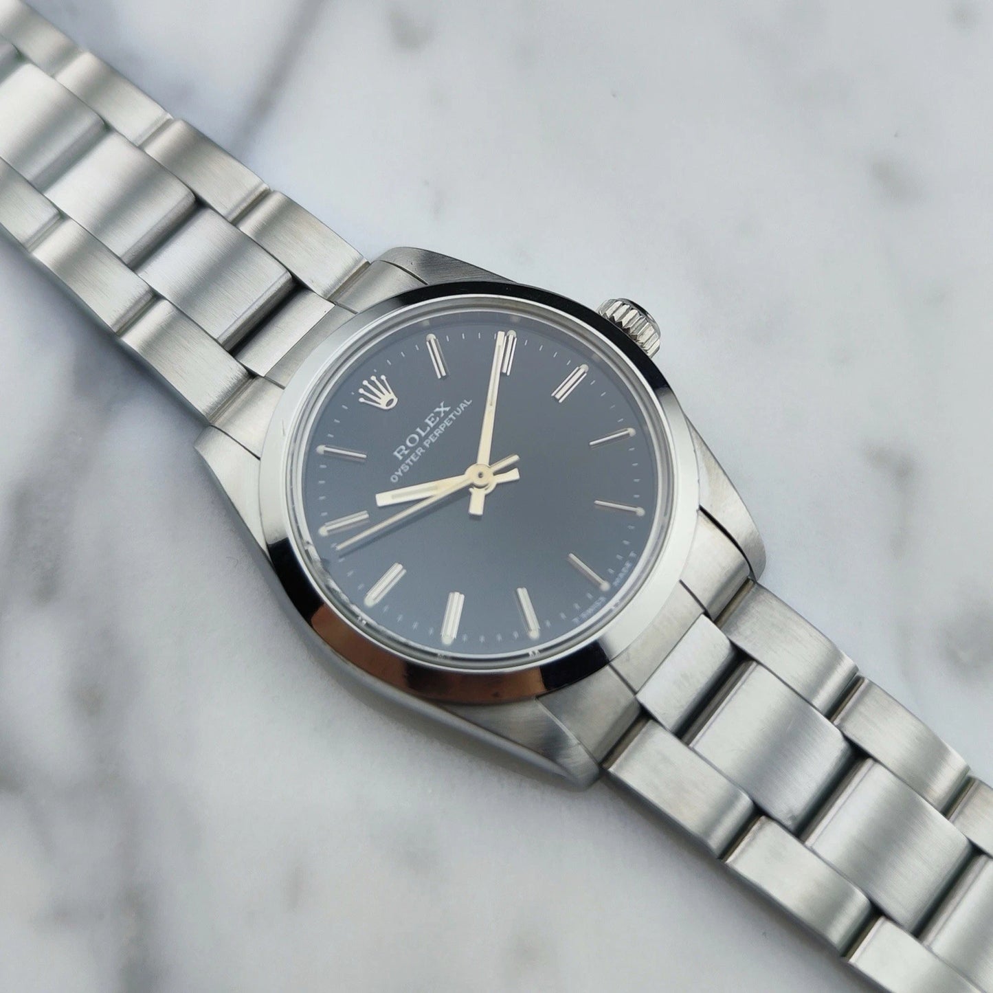 ROLEX Oyster Perpetual 31 Black Dial with Original Box [REF. 67480]